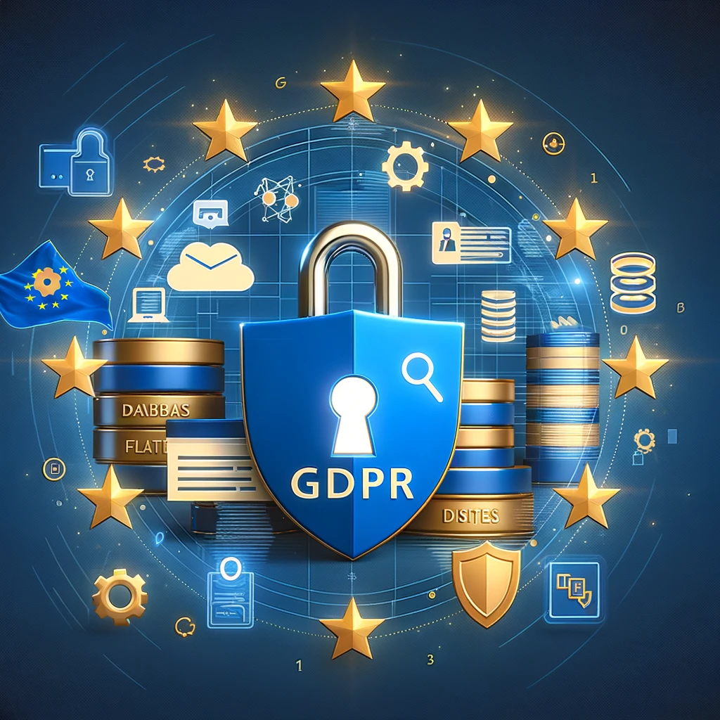AI-generert bilde av: A-visual-representation-of-GDPR-General-Data-Protection-Regulation